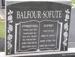 BALFOUR Ntombentsha 1942-2004 :: SOFUTE Sipho 1963-1983