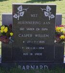 BARNARD Casper Willem 1935-1994
