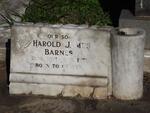 BARNES Harold James 1971-1971