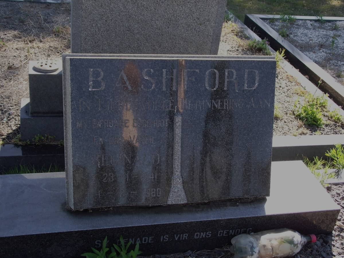 BASHFORD Reunhard 1941-1980
