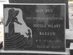 BASSON Nicole Hilary 1975-1975