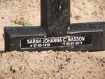 BASSON Sarah Johanna C. 1938-2011