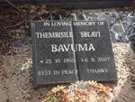 BAVUMA Thembisile Sblayi 1955-2007