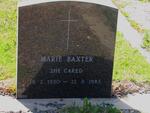 BAXTER Marie 1930-1985