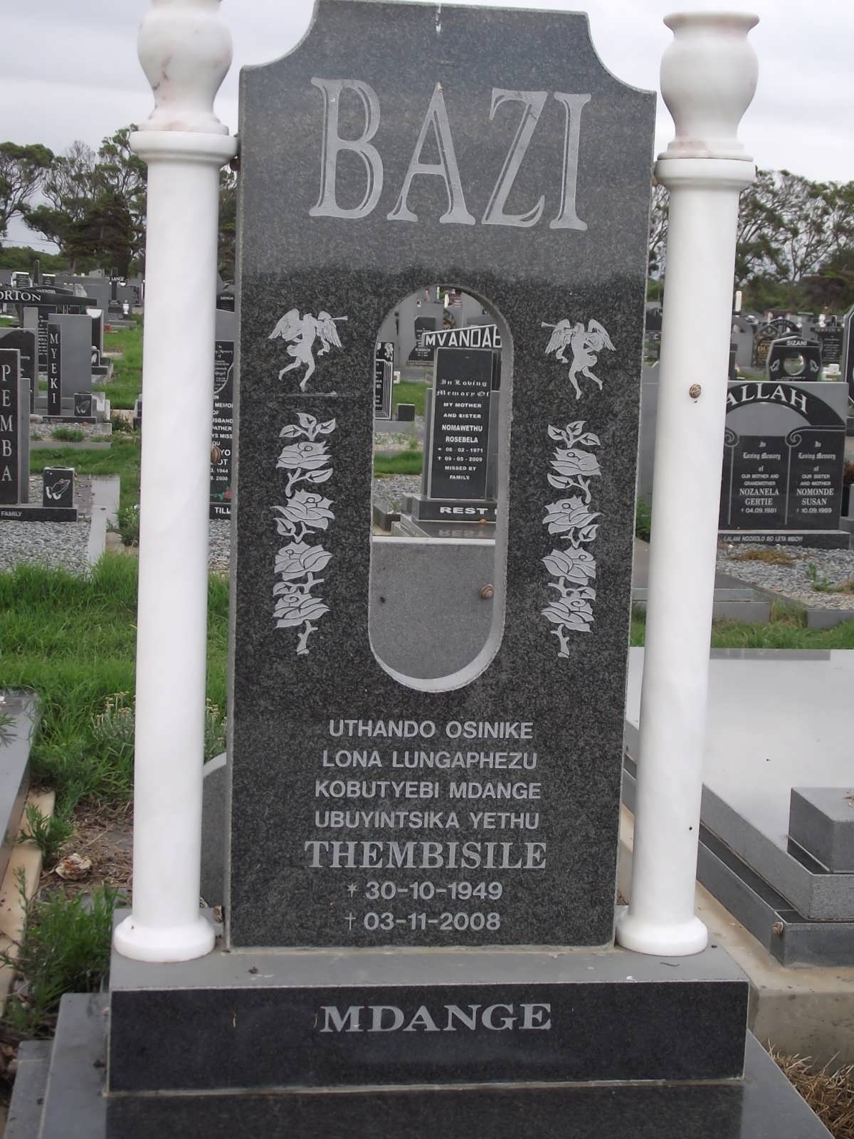 BAZI Thembisile 1949-2008