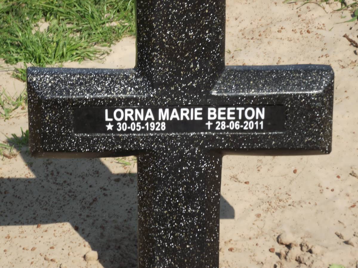 BEETON Lorna Marie 1928-2011