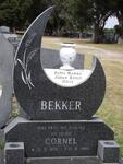 BEKKER Cornel 1972-1989