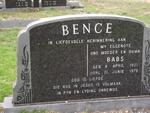 BENCE Babs 1931-1979