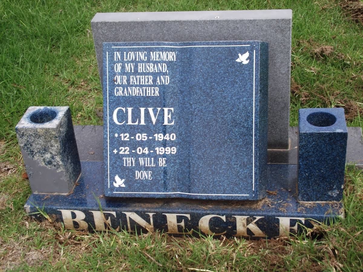 BENECKE Clive 1940-1999