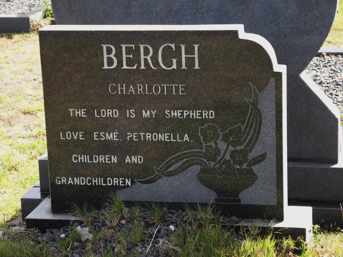 BERGH Charlotte 1898-1982