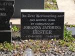 BESTER Johanna Jacomina 1908-1997