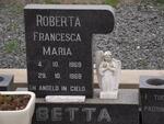 BETTA Roberta Francesca Maria 1969-1969