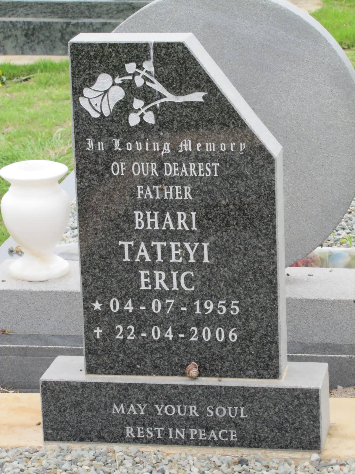 BHARI Tateyi Eric 1955-2006