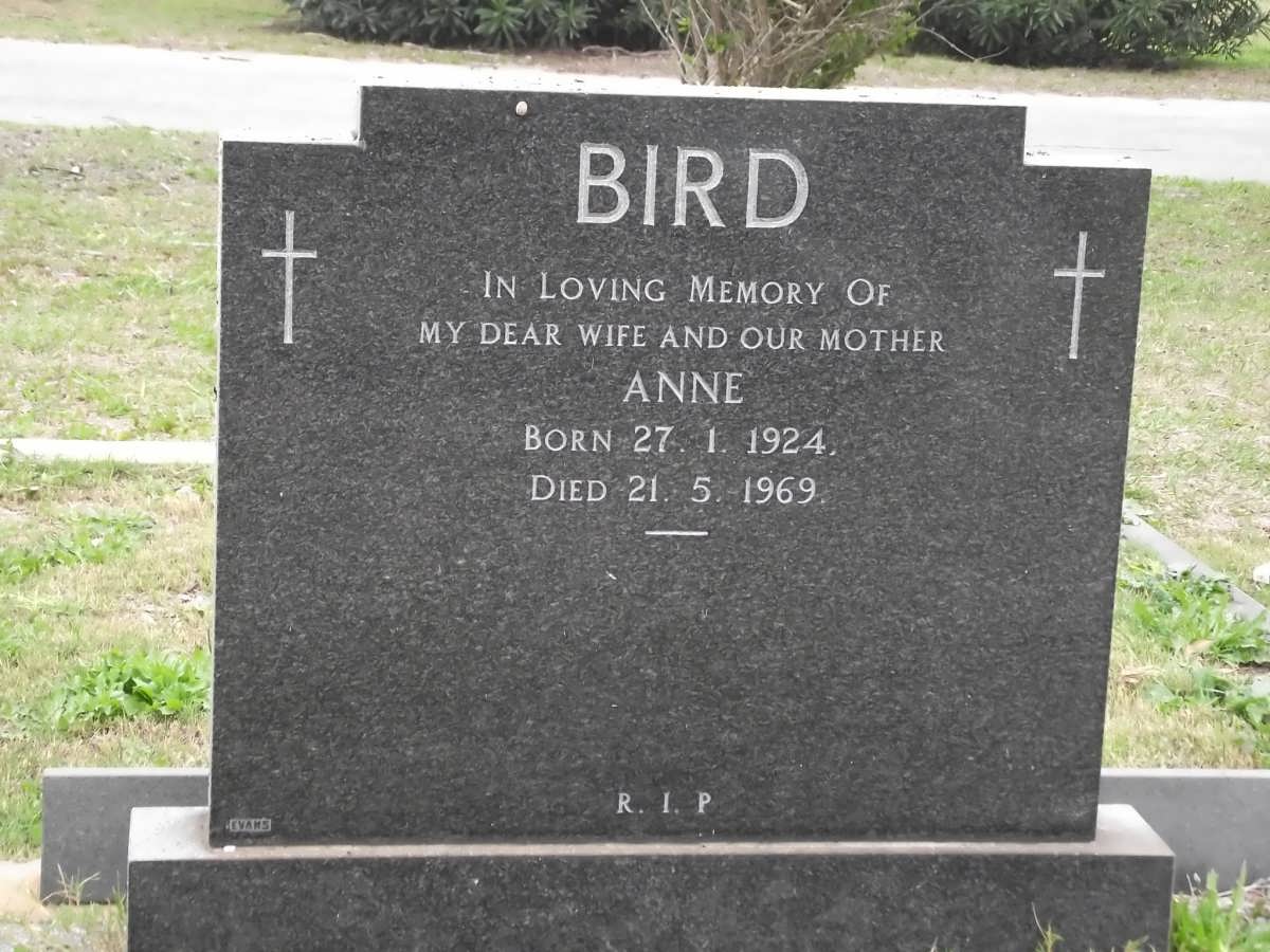 BIRD Anne 1924-1969