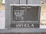 BIYELA Musawenkosi Benedict 1954-1996