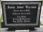BIZCAINO Juana Jodar 1896-1975