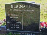 BLIGNAULT Charles Frans 1931-1994