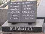 BLIGNAULT Jan D.J. 1895-1970 & J.J. 1899-1996