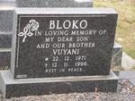BLOKO Vuyani 1971-1996
