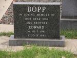 BOPP Edward 1961-1982