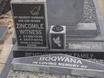 BOQWANA Zincomile Witness 1936-2010