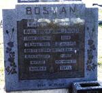 BOSMAN Oswald 1901-1982 & Mabel COLLING 1905-1964
