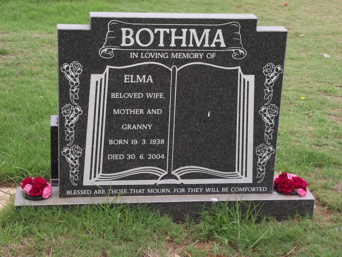 BOTHMA Elma 1938-2004