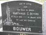 BOUWER Marthinus C. Beyers 1951-1970