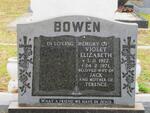 BOWEN Violet Elizabeth 1922-1971