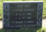 BOWER Johan 1946-1992