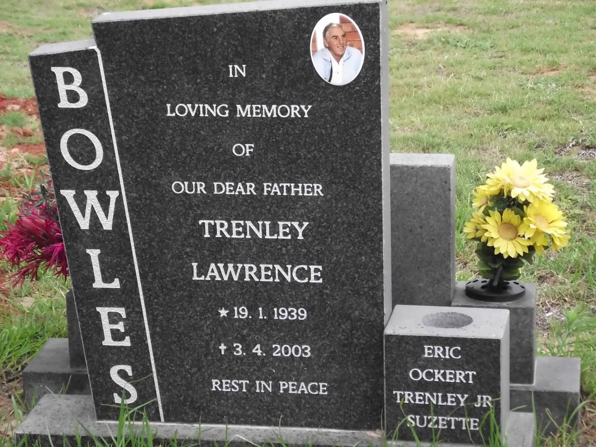 BOWLES Trenley Lawrence 1939-2003