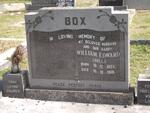 BOX William Edward 1925-1968