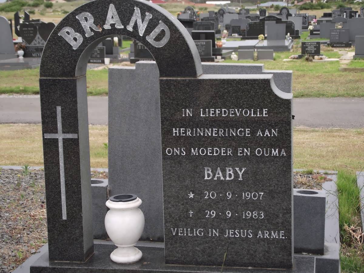 BRAND Baby 1907-1983
