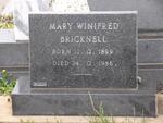 BRICKNELL Mary Winifred 1899-1986
