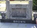 BROWN Harold Henry 1906-1966 & Iris Irene 1902-1987