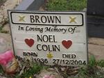 BROWN Noel Colin 1936-2004