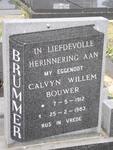 BRUMMER Calvyn Willem Bouwer 1912-1983
