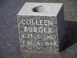 BURGER Colleen 1950-1989
