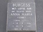 BURGESS Anna Maria nee OELOFSE 1936-1997