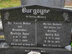 BURGOYNE Henry Leo 1928-1975 & Beatrice Joyce 1927-2009