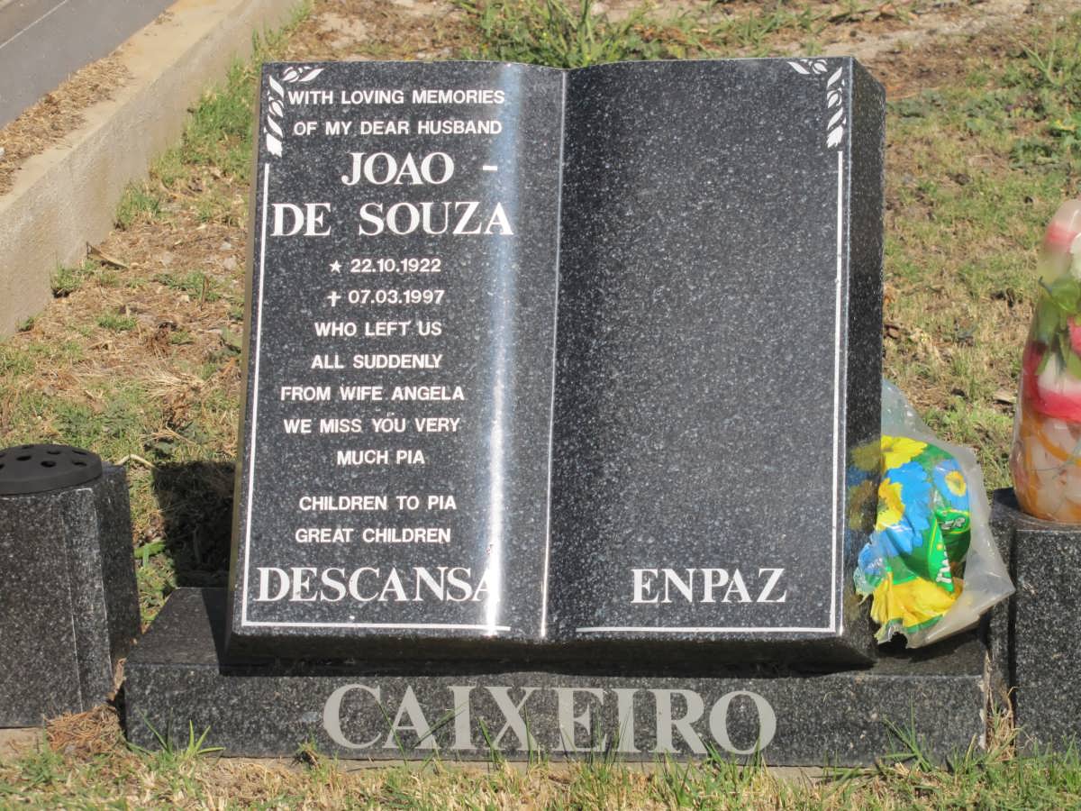 CAIXEIRO Joao-De Souza 1922-1997
