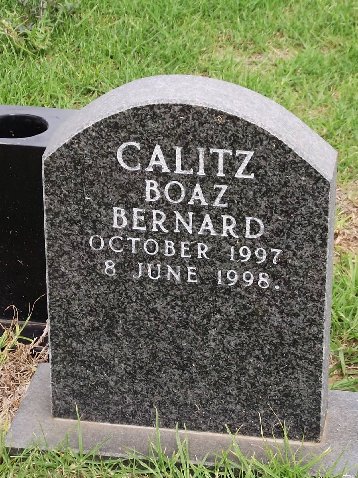 CALITZ Boaz Bernard 1997-1998