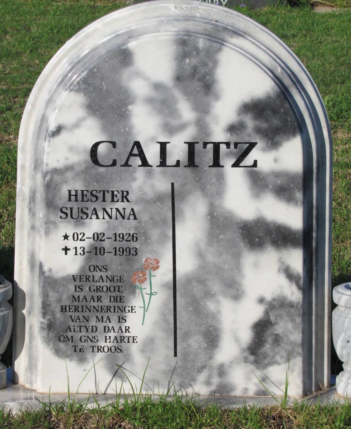 CALITZ Hester Susanna 1926-1993