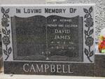 CAMPBELL David James 1921-1973