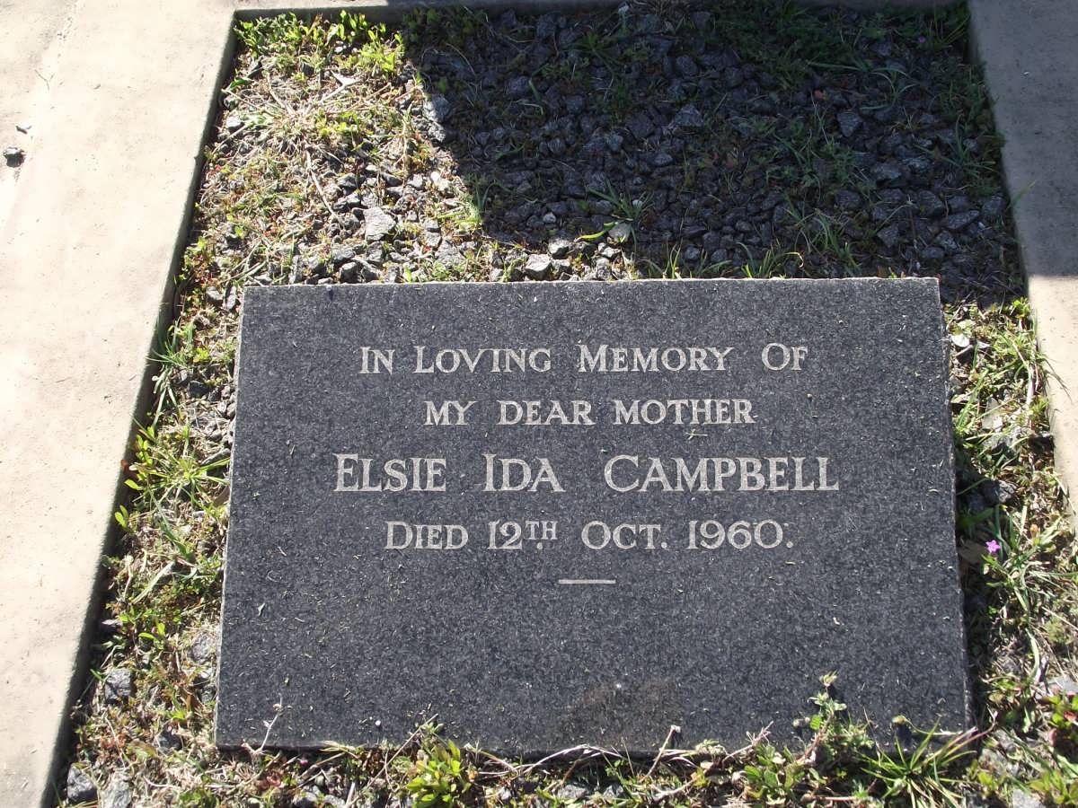 CAMPBELL Elsie Ida -1960