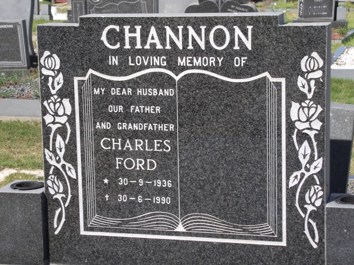 CHANNON Charles Ford 1936-1990