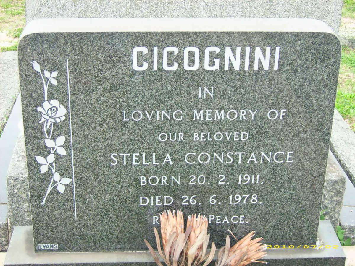 CICOGNINI Stella Constance 1911-1978