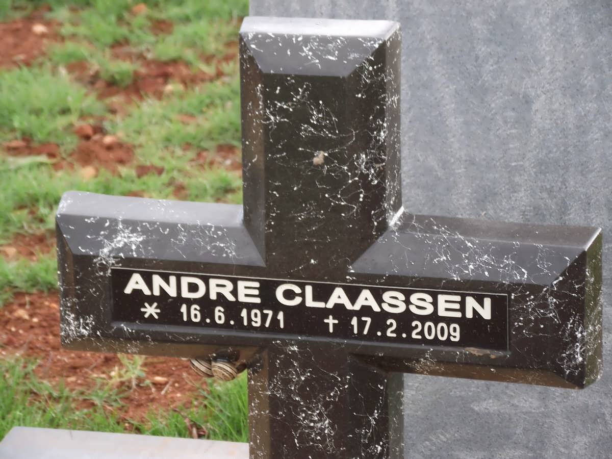 CLAASSEN Andre 1971-2009