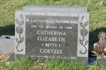COETZEE Catherina Elizabeth 1910-1993
