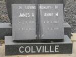 COLVILLE James A. 1900-1974 & Annie M. 1903-1981